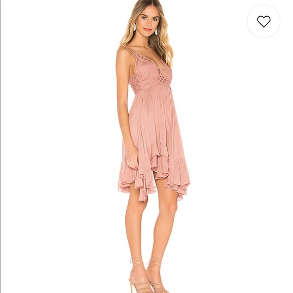 LAST 1! Free People FP One Adella mini slip rose - Picture 6 of 16